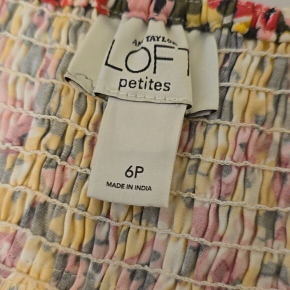 Women’s LOFT Floral Halter Top size 6 - Picture 8 of 9